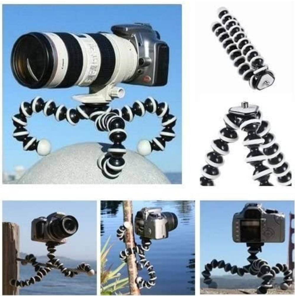 Large Gorilla Tripod Bendy Flexible DSLR SLR Camera Cam Stand Photograph